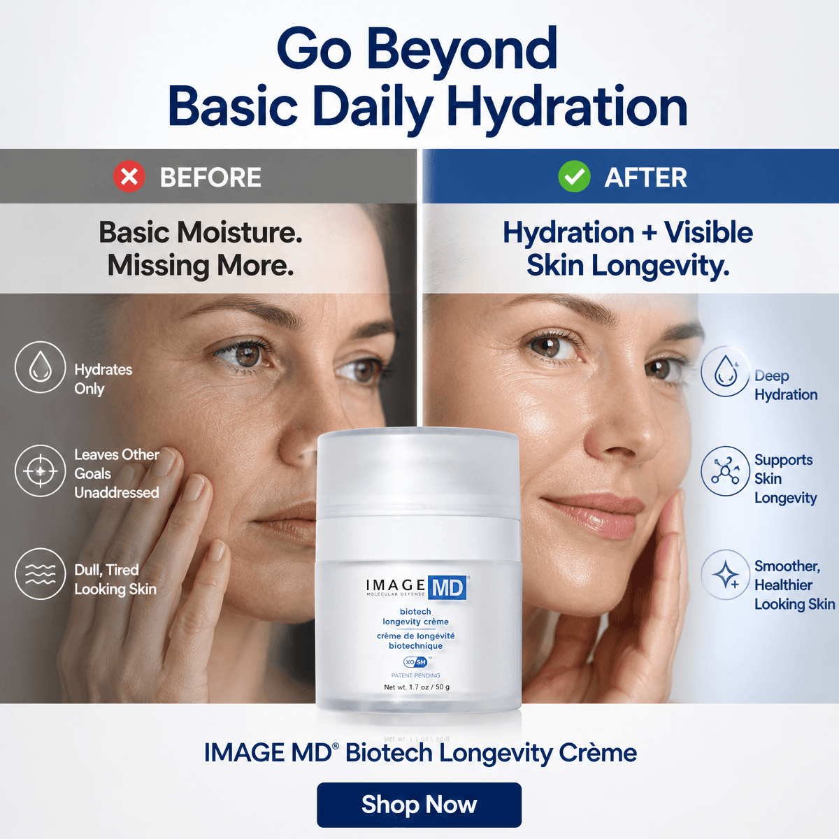 Problem–solution generated ad